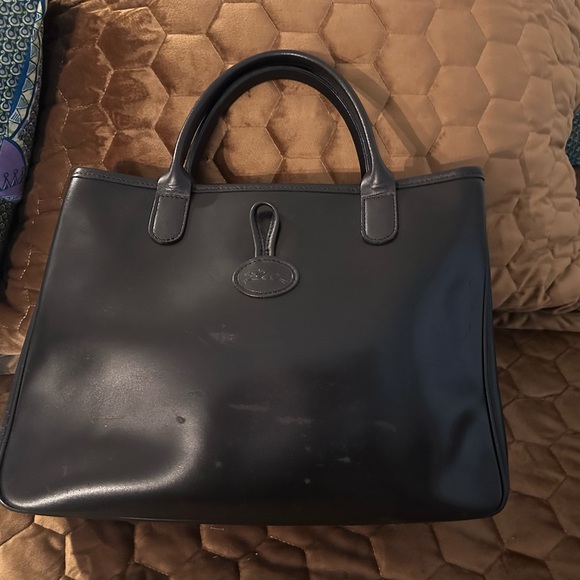 Longchamp, Roseau leather handbag - Picture 4 of 10